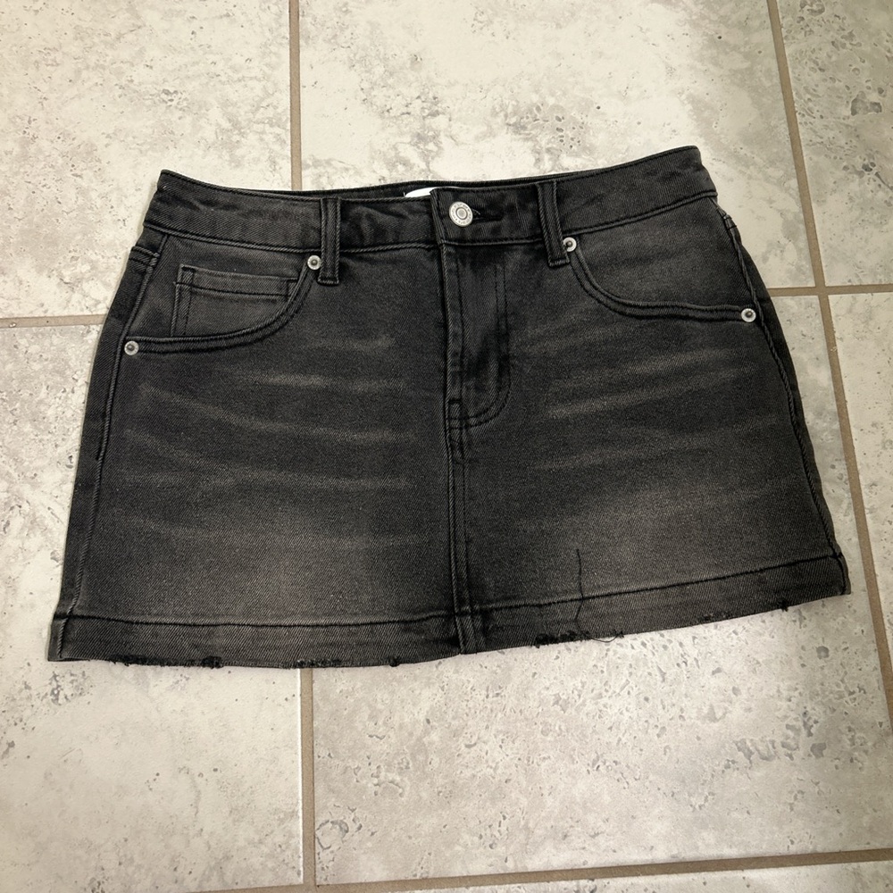 RSQ Charcoal Mini Skirt